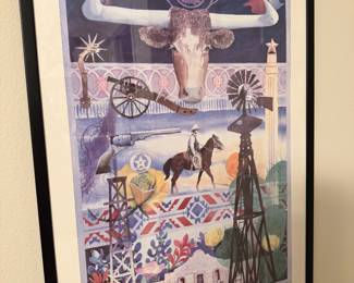 Texas inspired art