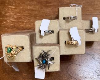 Costume jewelry rings