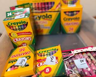 New crayons