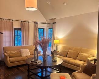 Restoration Hardware Sofa Set & Reading Chair