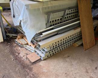 Parts to the shed.