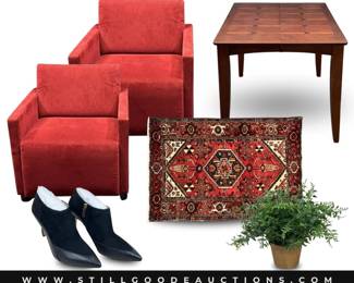 Steelcase furniture, garden statues, copper, nesting dolls, exercise equipment, storage containers, patio furniture, Houston Rodeo, Kincaid sofa, ladders, wreaths, Mexican artifacts, projector, pumpkins, fabric, lanterns, statuary, board games, office furniture, cookbooks, shelving units, luggage, cameras, heaters, toys, and more!