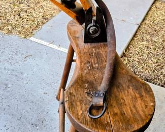 Antique cobbler's bench