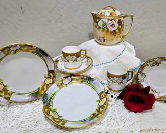 Antique Nippon Serving Set