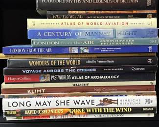 Folklore Myths and Legends of Britain, Smithsonian Atlas of the World, London From the Air, Voyage Across the Cosmos, Long May She Wave, David O. Selznik's Gone With the Wind