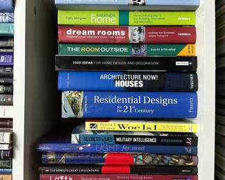 Dream Homes 100 Inspirational Interiors, The Sustainable Home, Dream Rooms Inspirational Interiors from 100 Homes, The Room Outside, Residential Designs for the 21st Century, Secrets & Lies Military Intelligence, Minimal Interiors, The World's Great Civilizations