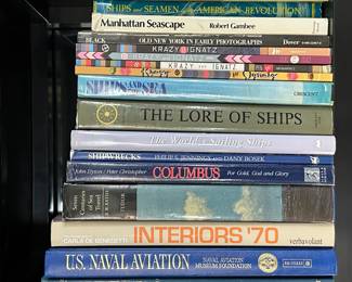 Tall Ships, Ships and Seamen of the American Revolution, Old New York in Early Photographs, Krazy and Ignatz, Ships and the Sea, The Lore of Ships, The World's Sailing Ships, Shipwrecks, Columbus,