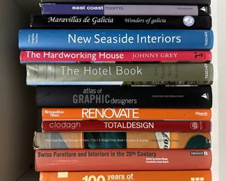 Wonders of Galicia, The Hardworking House, Atlas of Graphic Designers, Swiss Furniture and Interiors of the 20th Century