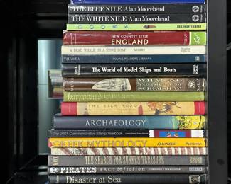 The History of American Sailing Ships; The Blue Nile; The White Nile; The World of Model Ships and Boats; Harpooned; Whaling and the Art of Scrimshaw; The Silk Road; The Search for Sunken Treasures, Pirates Fact & Fiction