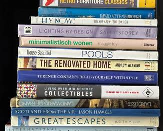 Retro Furniture Classics, The First Eden: The Mediterranean World and Man by David Attenborough, Living With Mid-Century Collectibles, Scotland From the Air, Landmarks of France