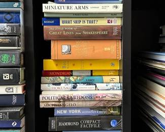 The Warrior Emperor and China's Terracotta Army, Miniature Arms, What Ship Is That? Political Cartoons, Mondrian, Frank Lloyd Wright Field Guide