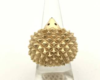 Boucheron Hedgehog 18K Yellow Gold Ring