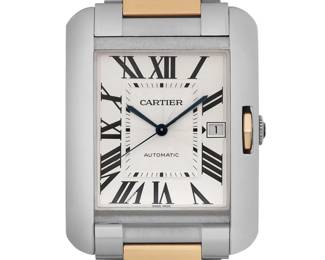 Cartier Tank Anglaise XL 18K Rose Gold Watch
