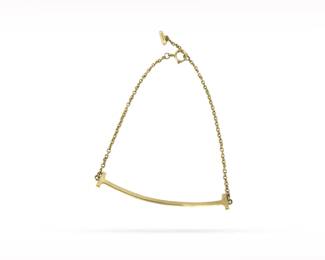 Tiffany & Co. T Smile 18K Yellow Gold Bracelet