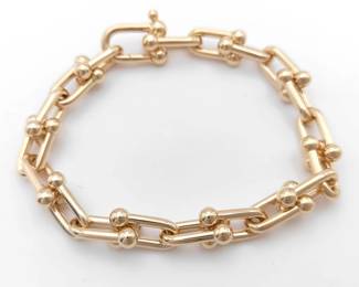 Tiffany & Co. HardWear Medium Link 18K Rose Gold Bracelet