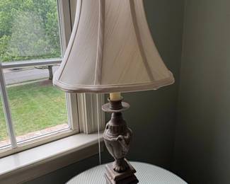Vintage UrnForm Table Lamp with Faux Bronze Finish