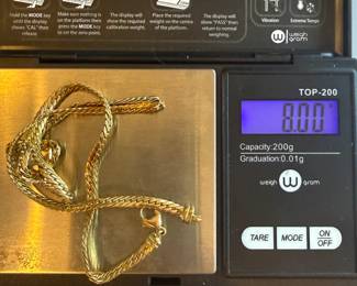 Rope chain	18k	7.90g