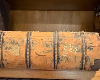 The Volume Library Antique Encyclopedia