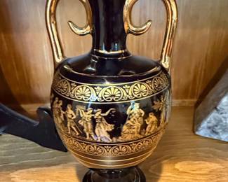 Vintage Spyropoulos Handmade Greek Amphora Vase