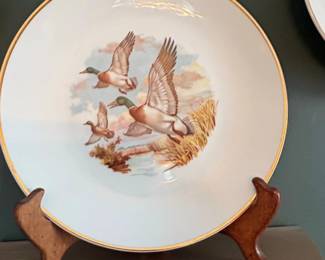 Vintage Pall Mall Ware Decorative Plate with Mallards