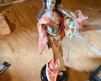 Vintage Japanese Nishi  Co. Geisha Doll
