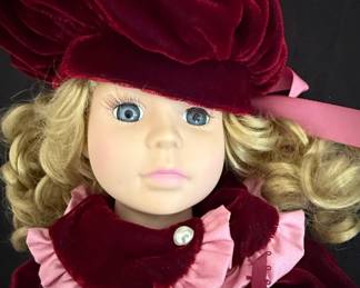 Melissa Jane Collection Porcelain Doll second image