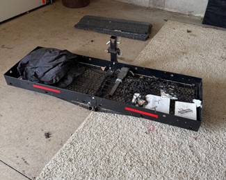 trailer hitch cargo carrier