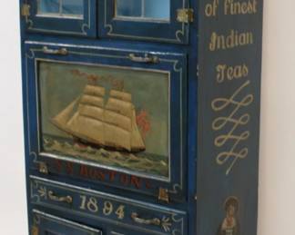 Nautical Paint Cabinet