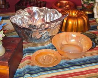 Pewter Bowl - Copper Bundt Cakes
