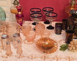 Pink Depression Glass