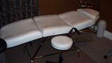 Commercial Massage table and stool