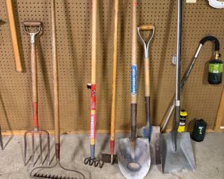 Assorted Gardening and Yard Tools