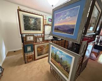 Framed Wall Art, and an Entertainment System with a Nice Bose Sound System.