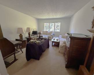 Ethan Allen Royal Charter Furniture, Vintage Schatz Clock and Thermometer, Baldwin Lamp, and loads more.