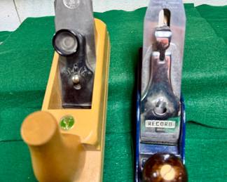 Ulmia 'Reform' Putzhobel #25 Smoothing Planer and Record #4 1/2 Heavy Smoothing Plane