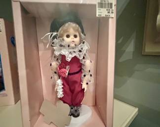 Vogue Dolls porcelain doll in original box, NIB