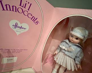 Effanbee Li'l Innocents 'Sandy' doll, NIB