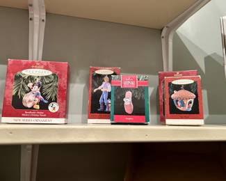 Hallmark Keepsake Ornaments boxed lot, set of 5