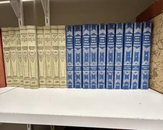 Vintage complete book sets: Personality Institute & Wonder Book series