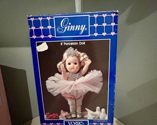 Vogue Ginny 8" porcelain ballerina doll, boxed