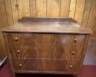 Antique three-drawer chest