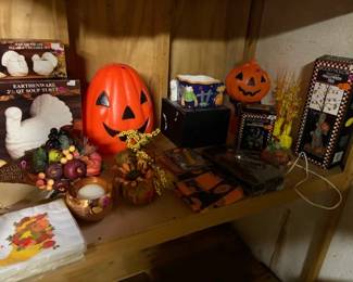 Halloween & Thanksgiving decor and more