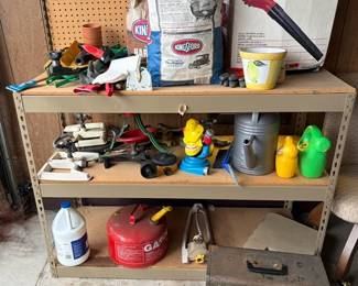 Sprinklers/Watering cans/Gas can/Charcoal/Toro Blower