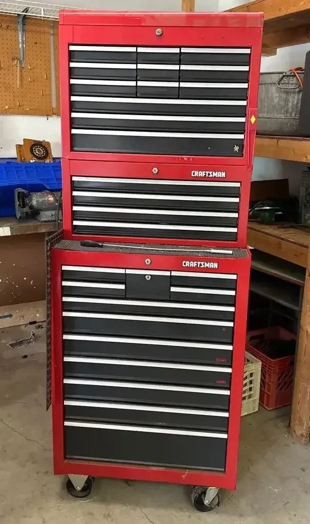 Craftsman Tool Boxes Full of Tools
