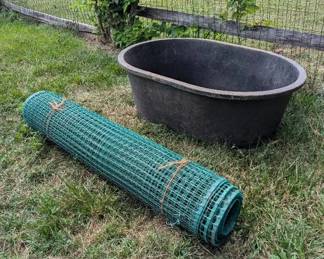 Tuff Stuff 40 Gallon Tub With Fencing