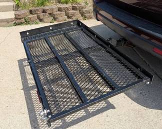 Foldable Mobility Scooter Wheelchair Carrier With Loading Ramp