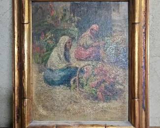 Jeannette Swing Lewis Oil Painting