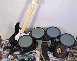 Playstation Games, Drum And Guitar