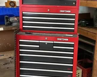 Craftsman Tool Boxes Full of Tools