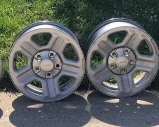 Chrome Jeep Car Rims